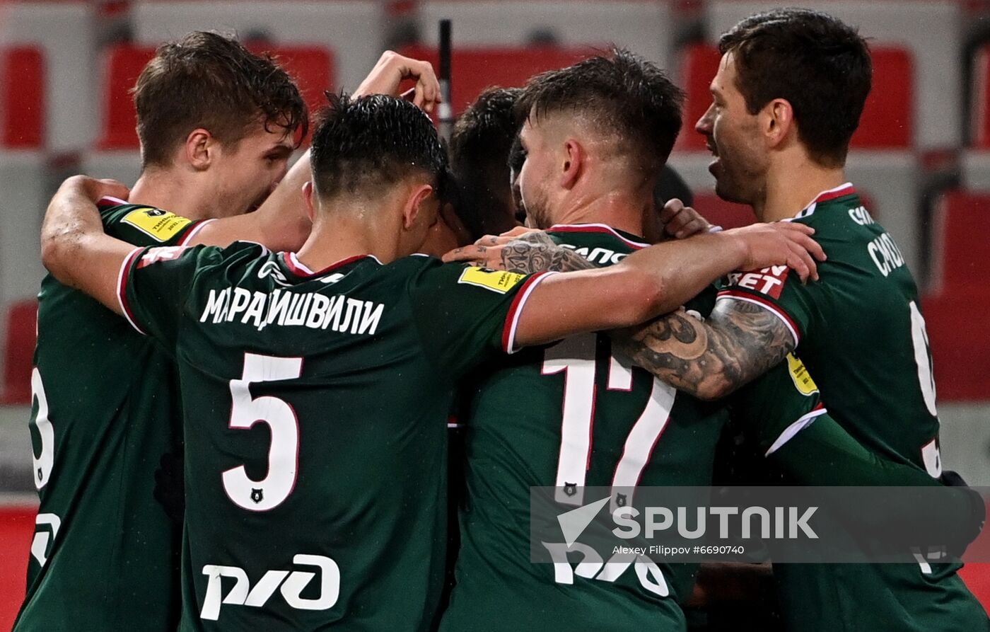 Russia Soccer Premier-League Spartak - Lokomotiv