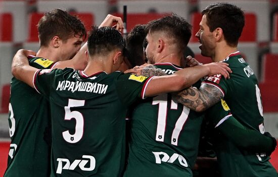 Russia Soccer Premier-League Spartak - Lokomotiv