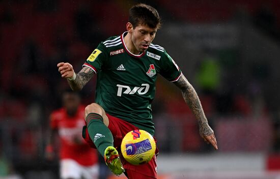 Russia Soccer Premier-League Spartak - Lokomotiv