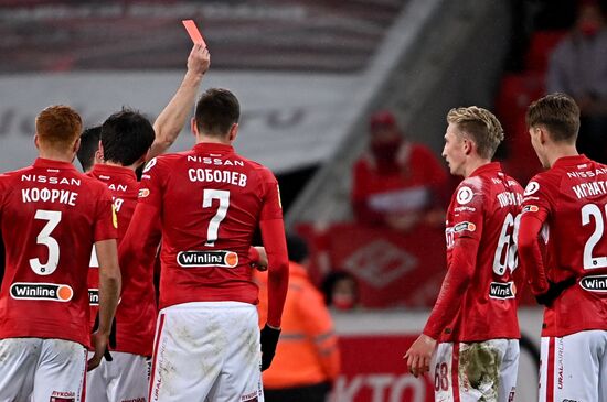 Russia Soccer Premier-League Spartak - Lokomotiv