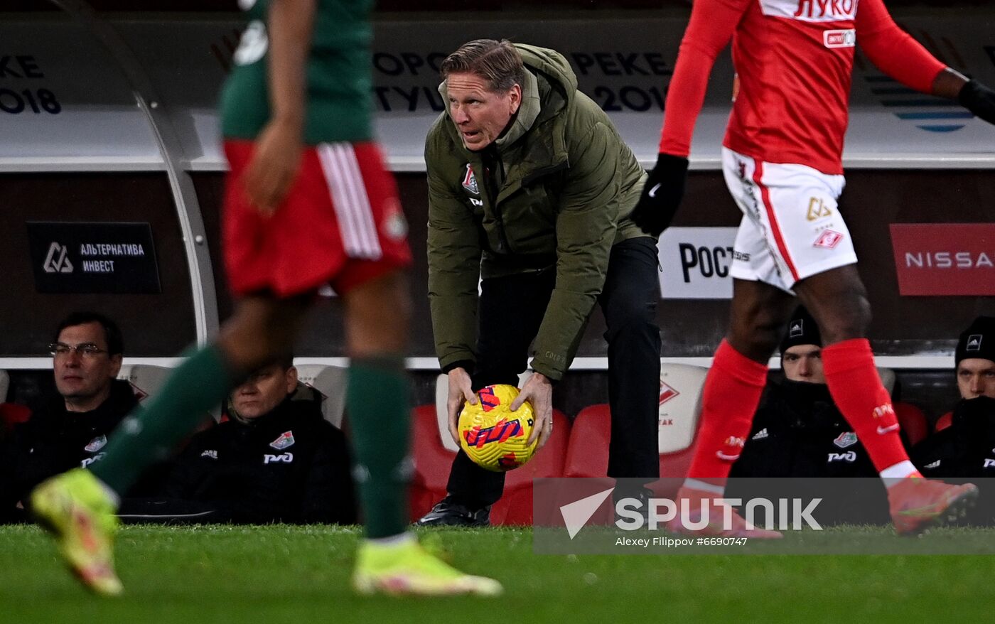 Russia Soccer Premier-League Spartak - Lokomotiv