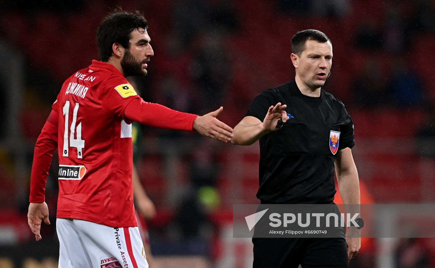 Russia Soccer Premier-League Spartak - Lokomotiv