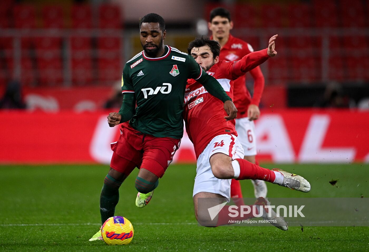 Russia Soccer Premier-League Spartak - Lokomotiv