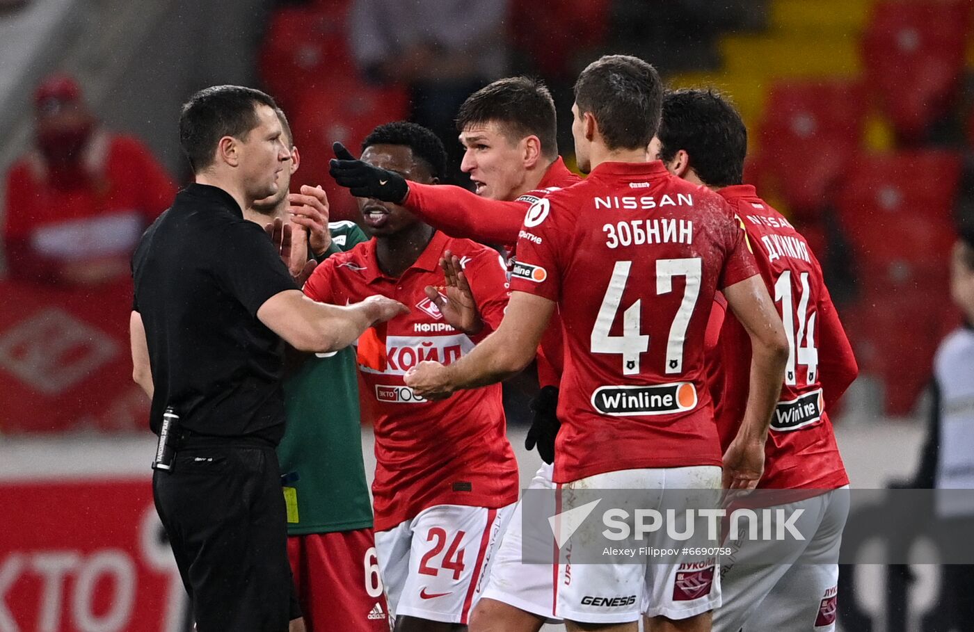 Russia Soccer Premier-League Spartak - Lokomotiv