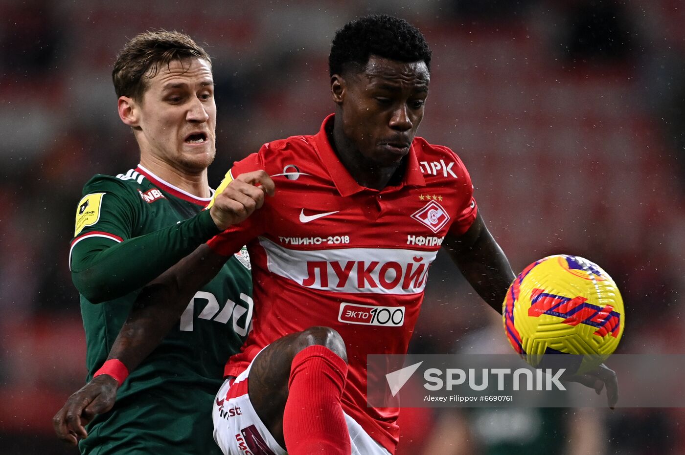 Russia Soccer Premier-League Spartak - Lokomotiv