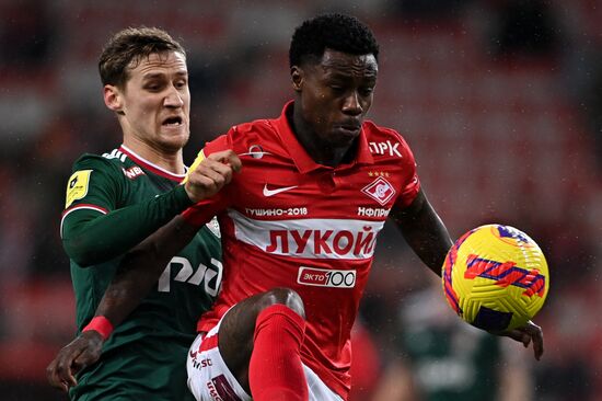 Russia Soccer Premier-League Spartak - Lokomotiv
