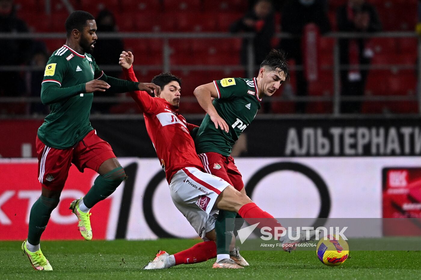 Russia Soccer Premier-League Spartak - Lokomotiv