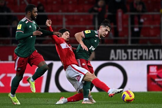Russia Soccer Premier-League Spartak - Lokomotiv