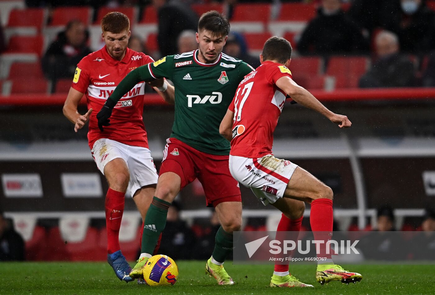 Russia Soccer Premier-League Spartak - Lokomotiv