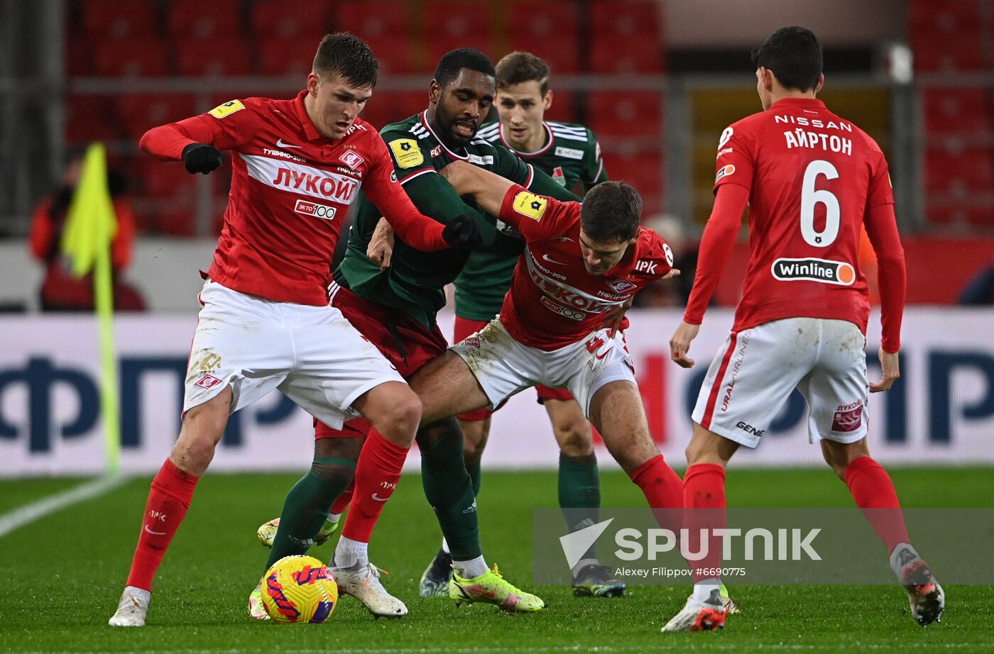 Russia Soccer Premier-League Spartak - Lokomotiv