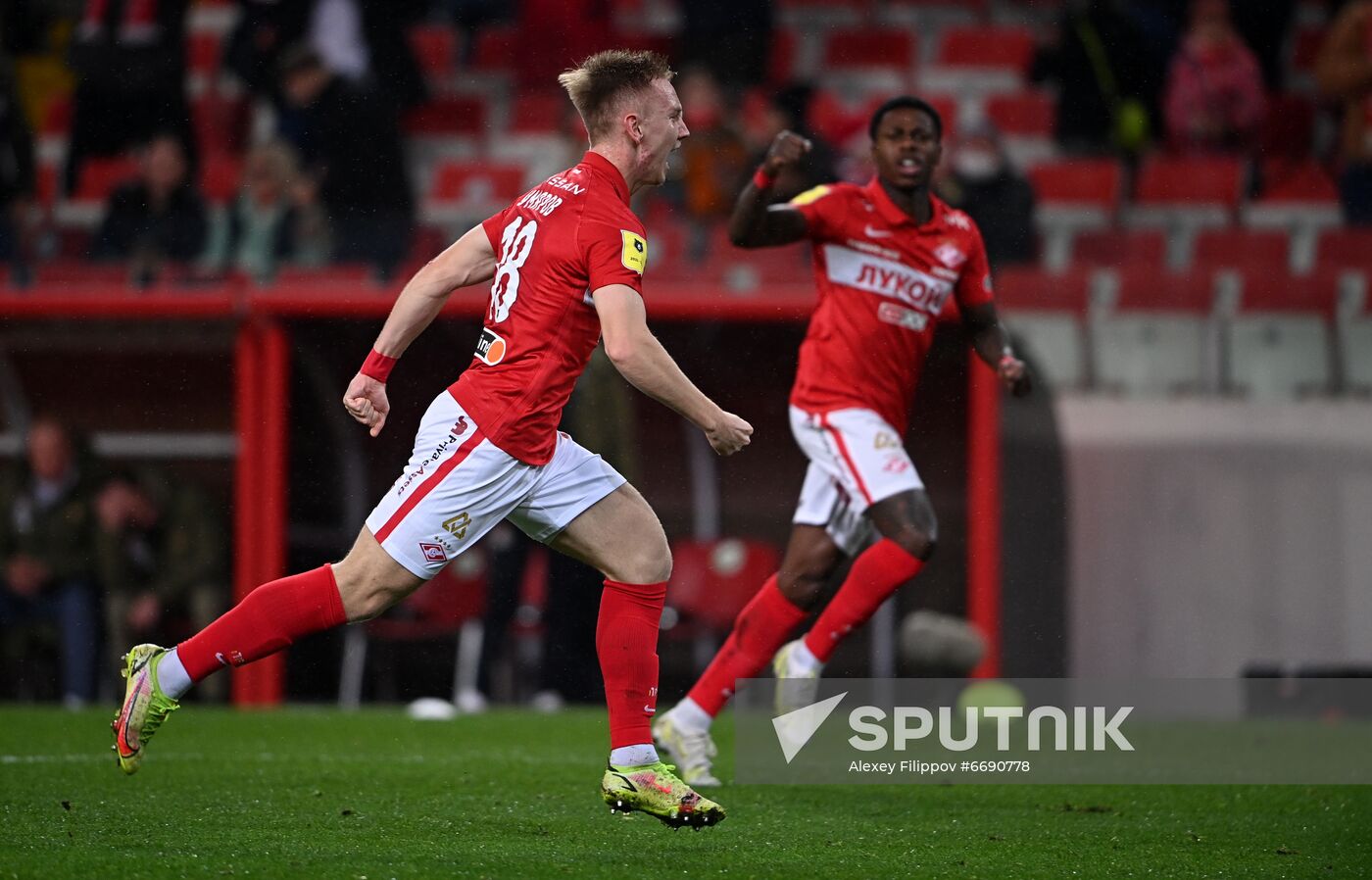 Russia Soccer Premier-League Spartak - Lokomotiv