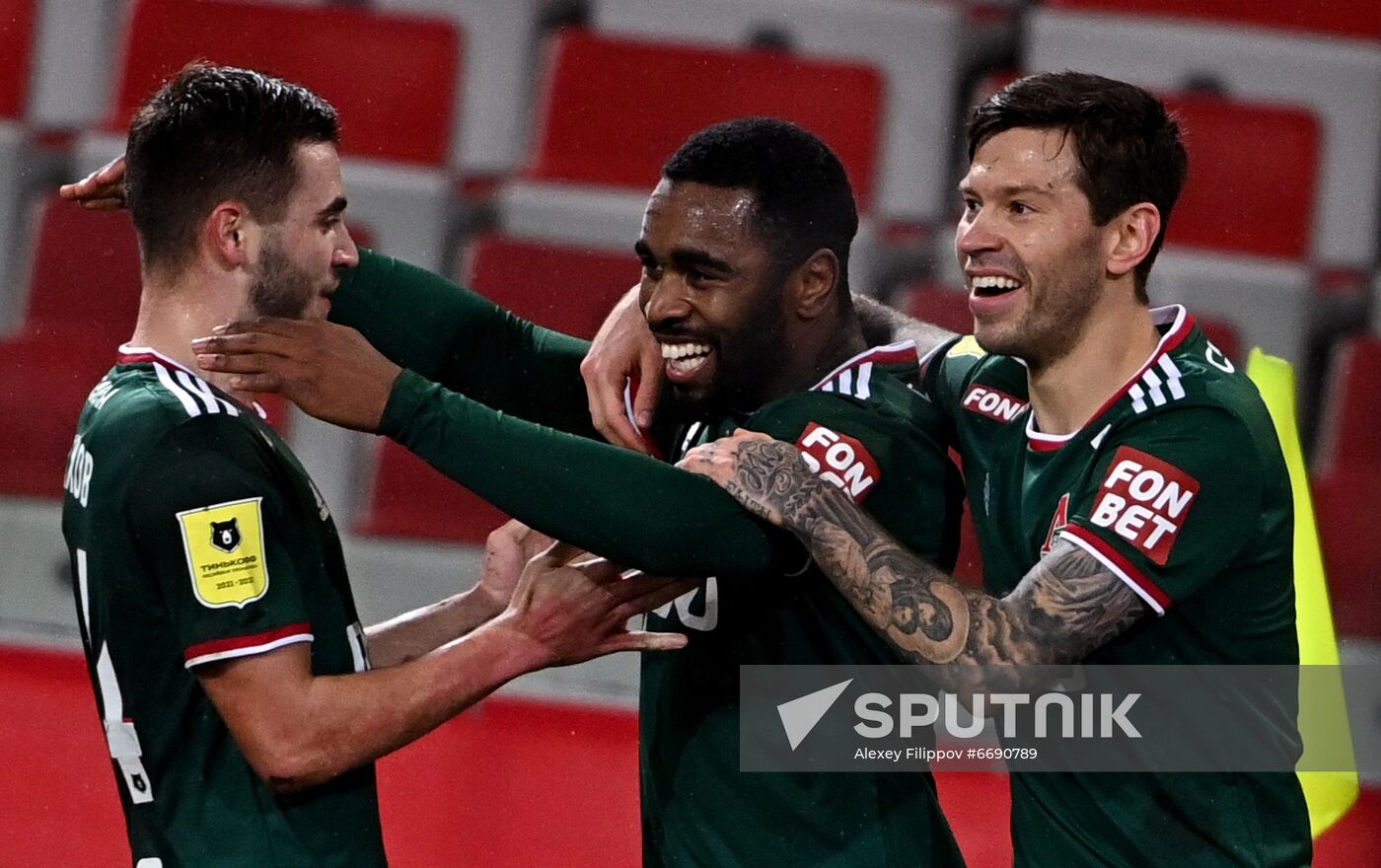 Russia Soccer Premier-League Spartak - Lokomotiv