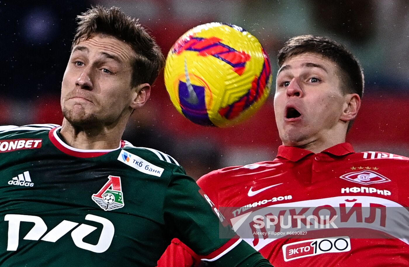 Russia Soccer Premier-League Spartak - Lokomotiv