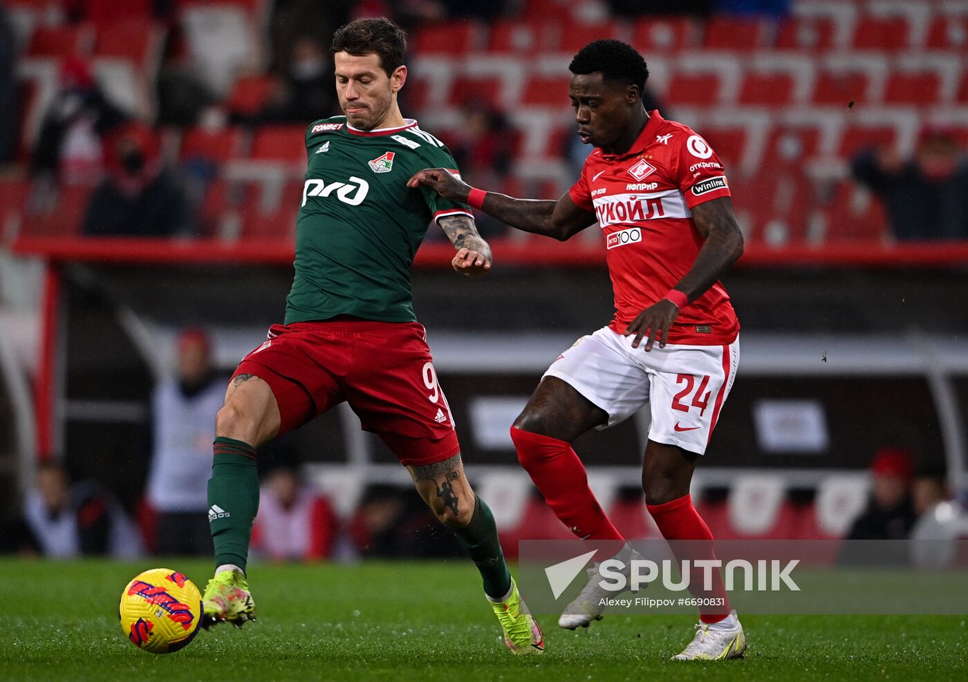 Russia Soccer Premier-League Spartak - Lokomotiv