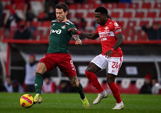 Russia Soccer Premier-League Spartak - Lokomotiv