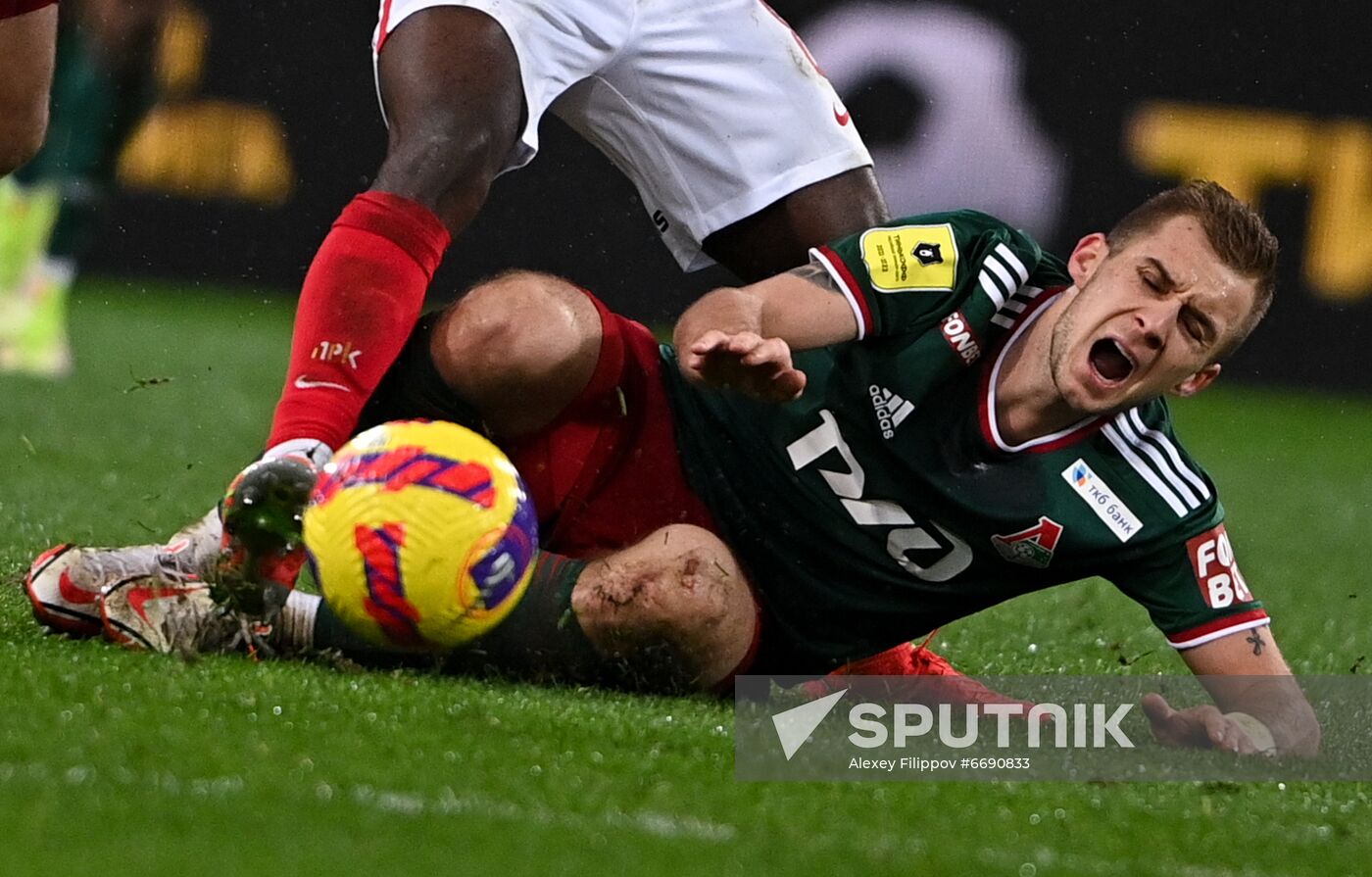 Russia Soccer Premier-League Spartak - Lokomotiv