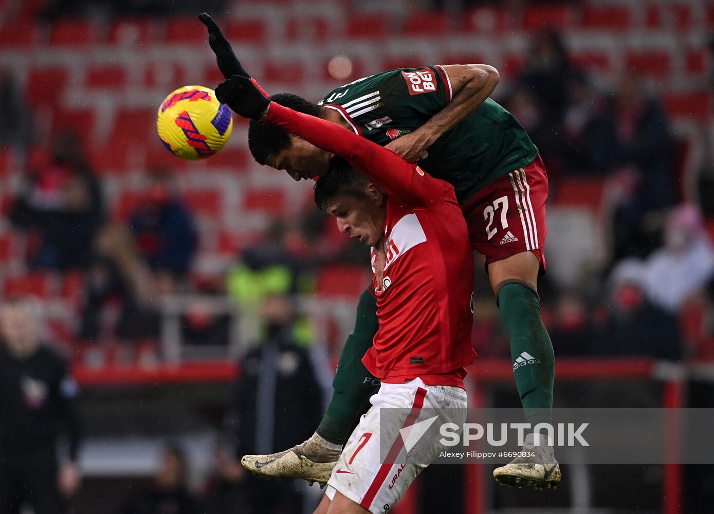 Russia Soccer Premier-League Spartak - Lokomotiv