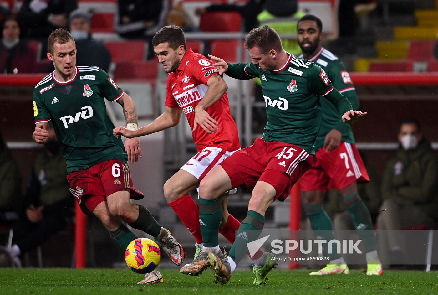 Russia Soccer Premier-League Spartak - Lokomotiv