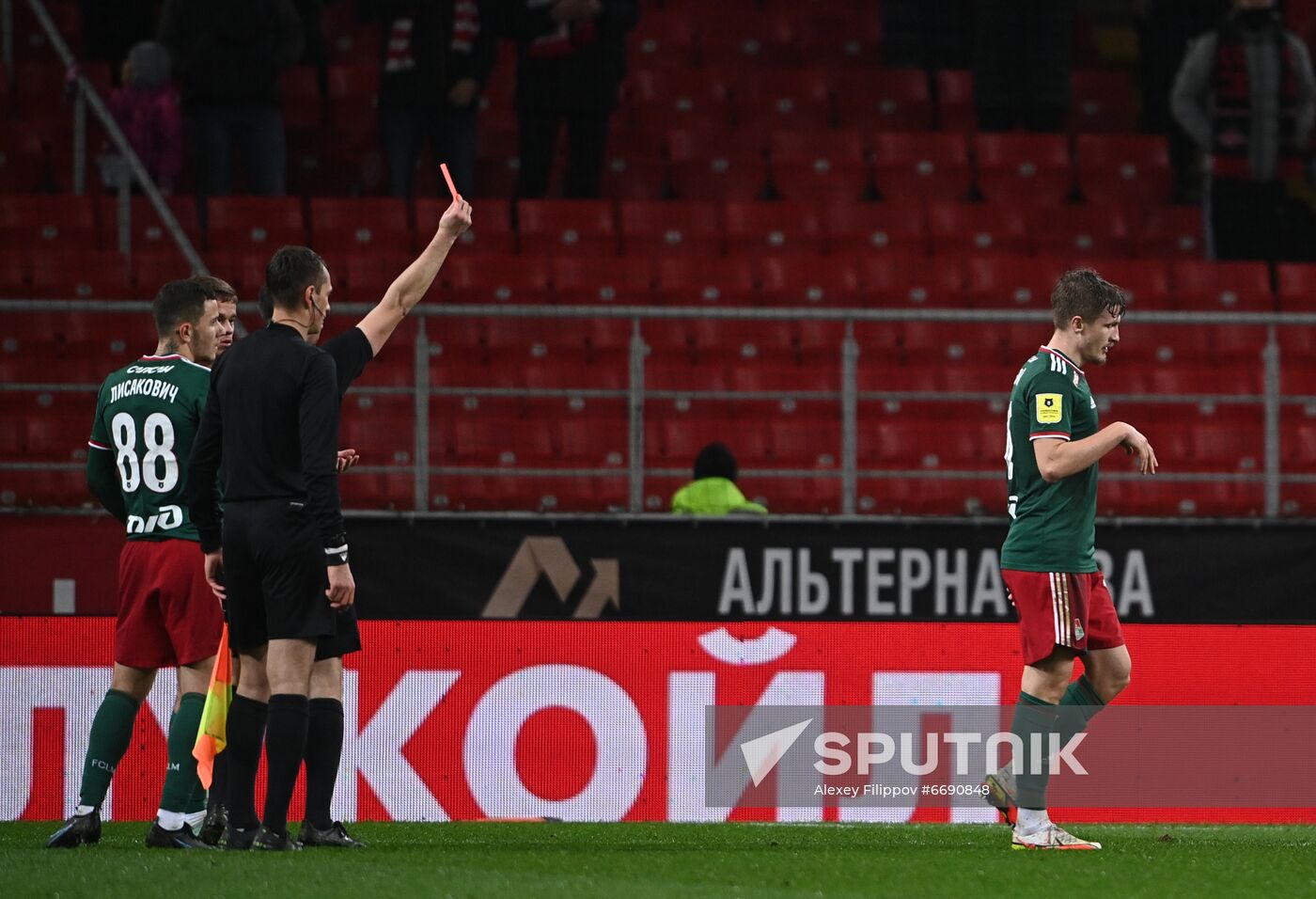 Russia Soccer Premier-League Spartak - Lokomotiv