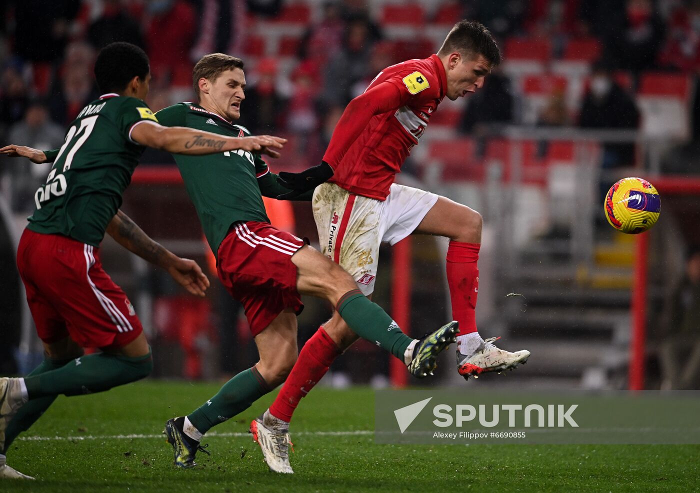Russia Soccer Premier-League Spartak - Lokomotiv