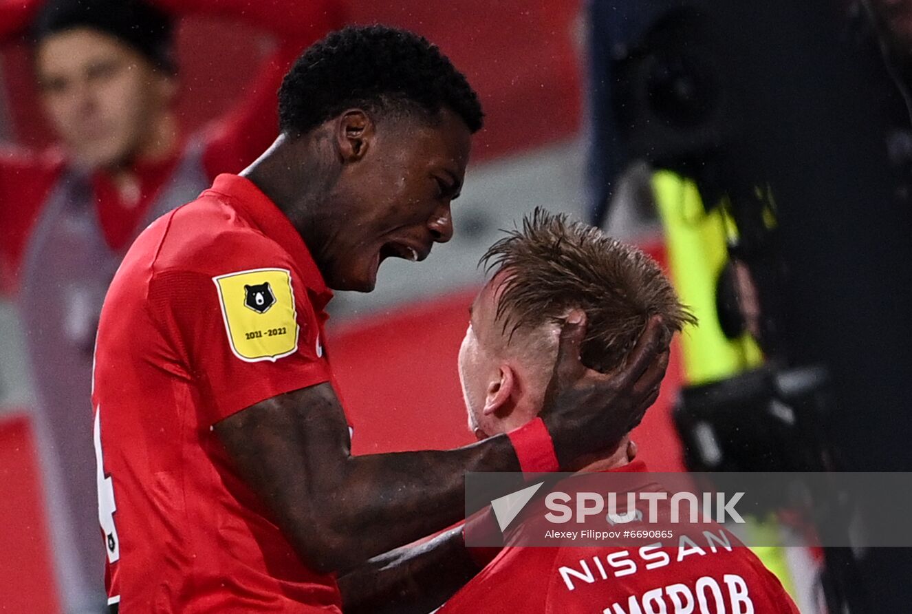 Russia Soccer Premier-League Spartak - Lokomotiv