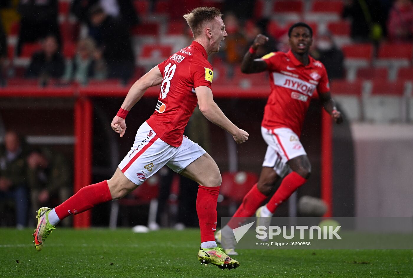 Russia Soccer Premier-League Spartak - Lokomotiv