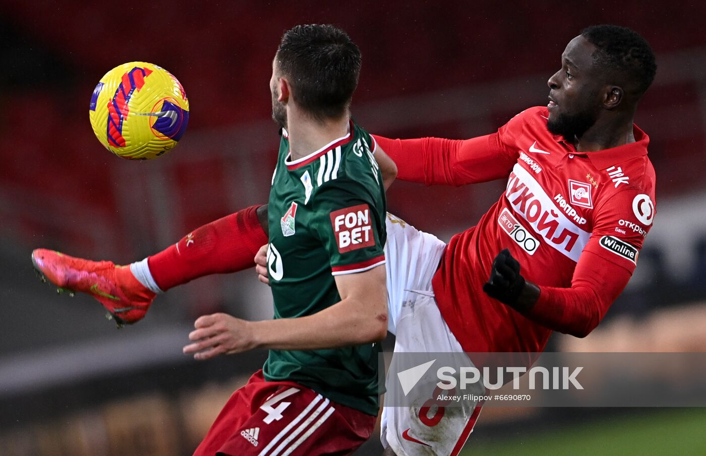 Russia Soccer Premier-League Spartak - Lokomotiv