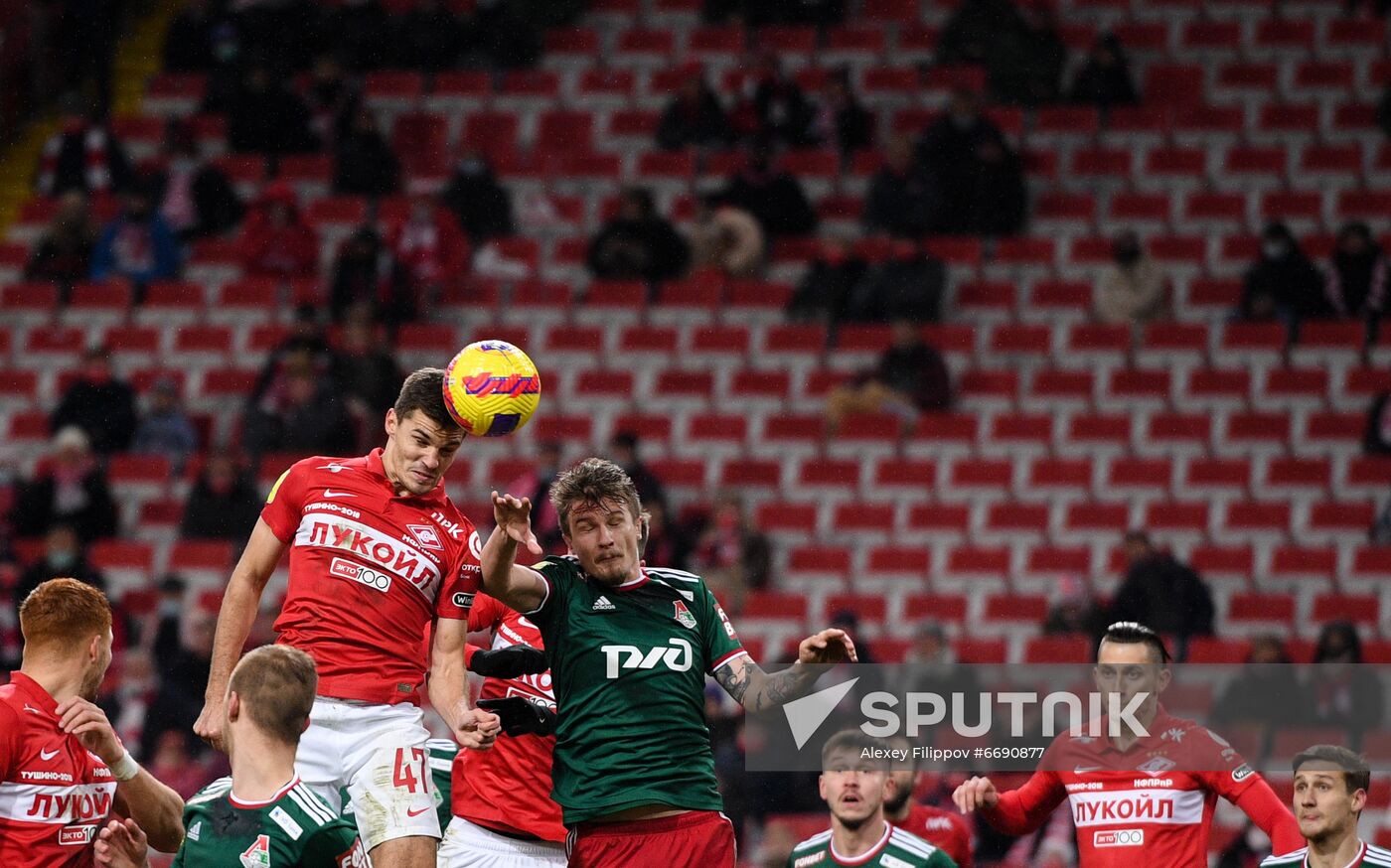 Russia Soccer Premier-League Spartak - Lokomotiv