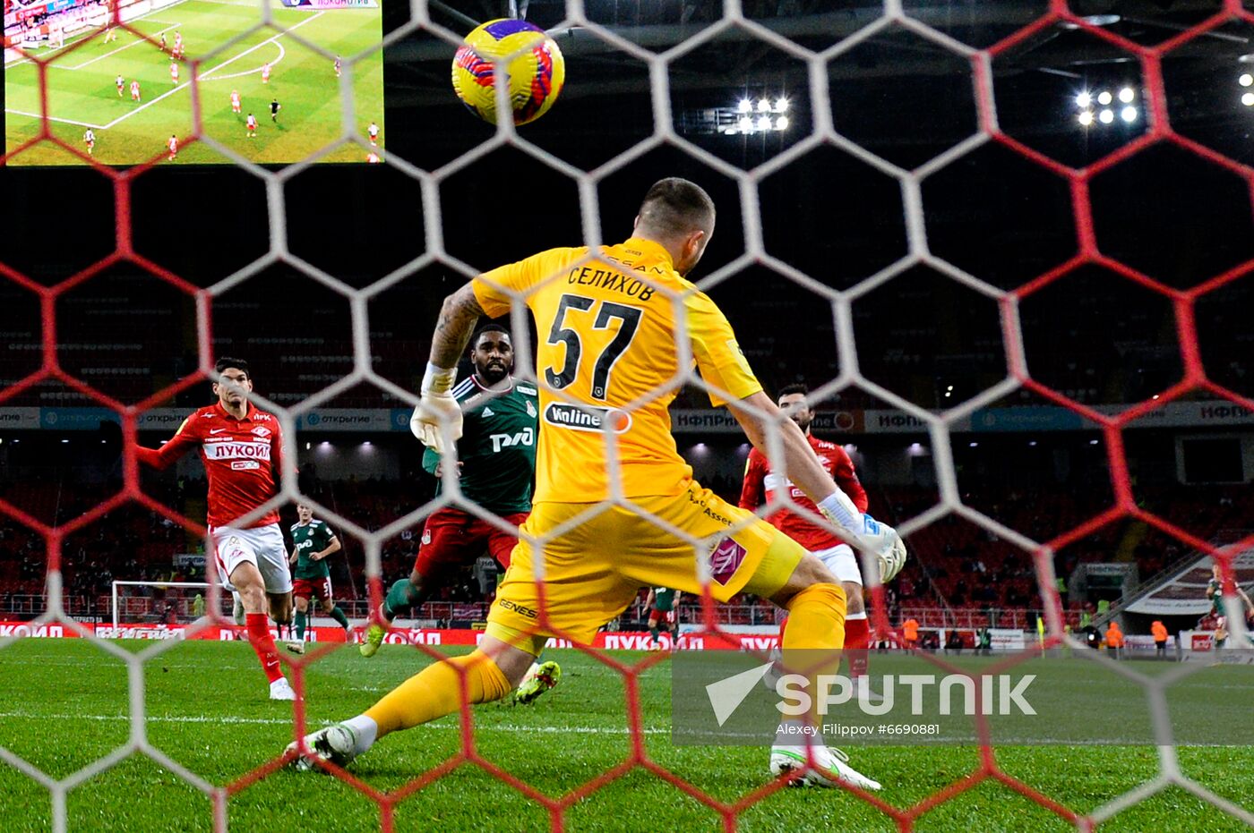 Russia Soccer Premier-League Spartak - Lokomotiv
