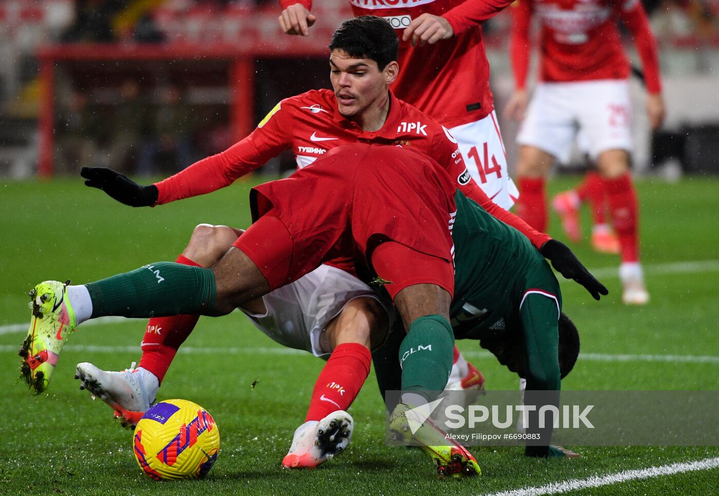 Russia Soccer Premier-League Spartak - Lokomotiv