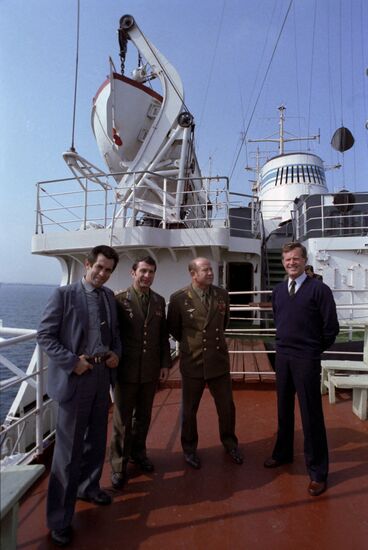 Soyuz T-6 spaceship crew