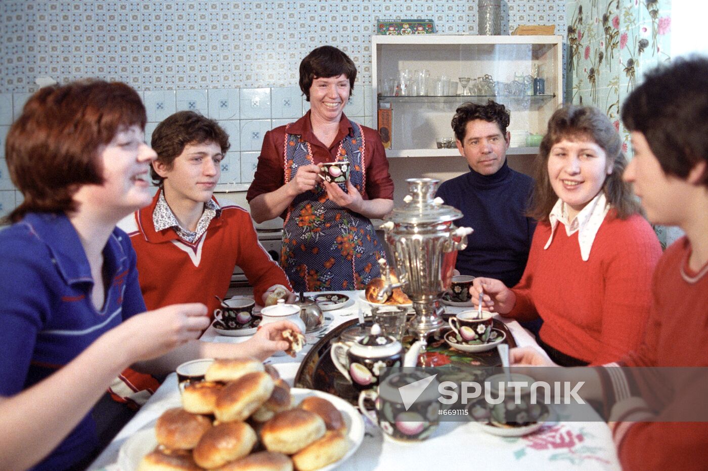 Troparyovo residential area in Moscow