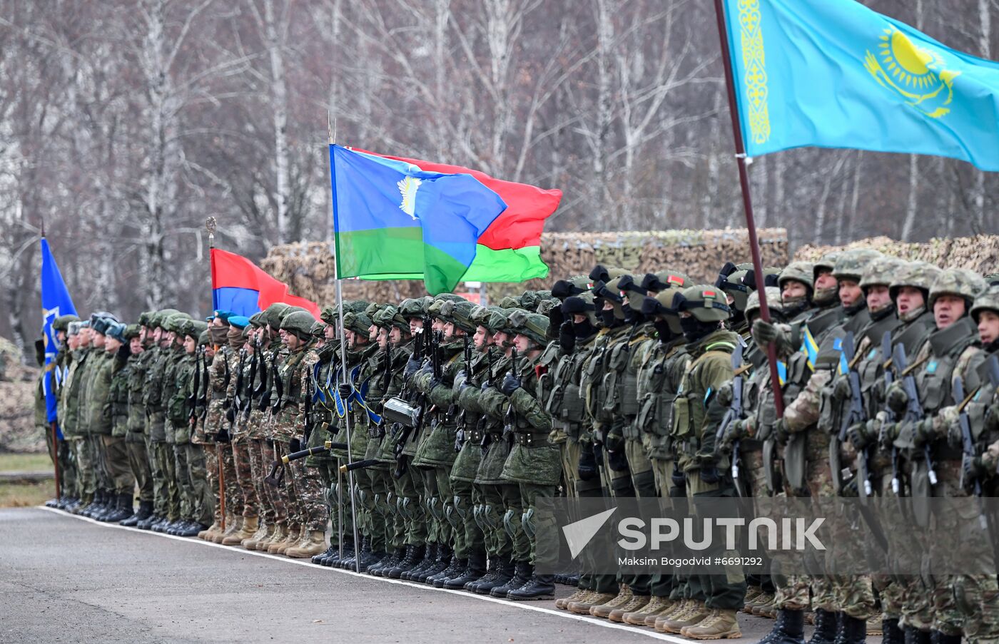 Russia CSTO Collective Peacekeeping Forces Drills