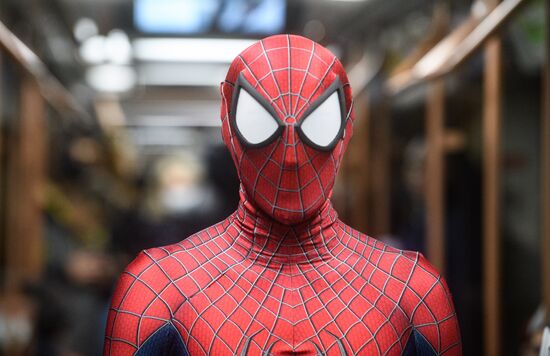Russia Blogger Spider-Man