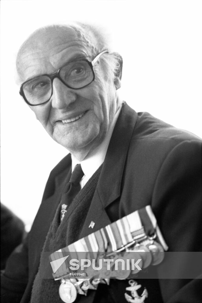 British veteran of Arctic convoys