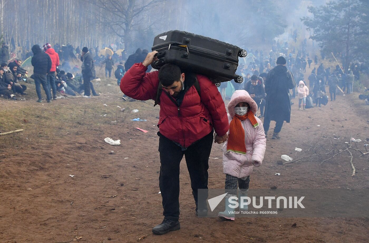 Belarus Poland Border Refugees