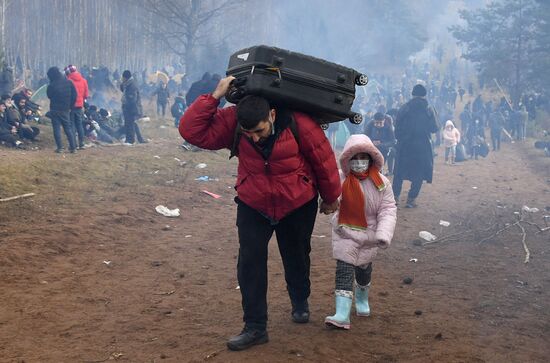 Belarus Poland Border Refugees