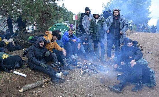 Belarus Poland Border Refugees