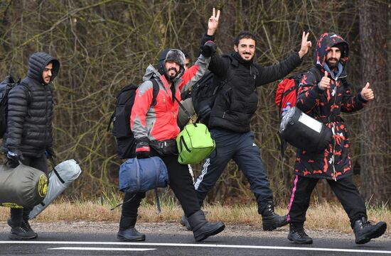 Belarus Poland Border Refugees