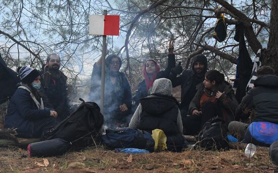 Belarus Poland Border Refugees