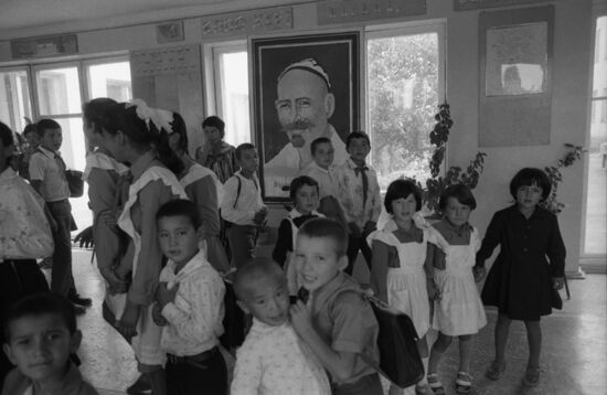 Karl Marx Collective Farm in Tajikistan