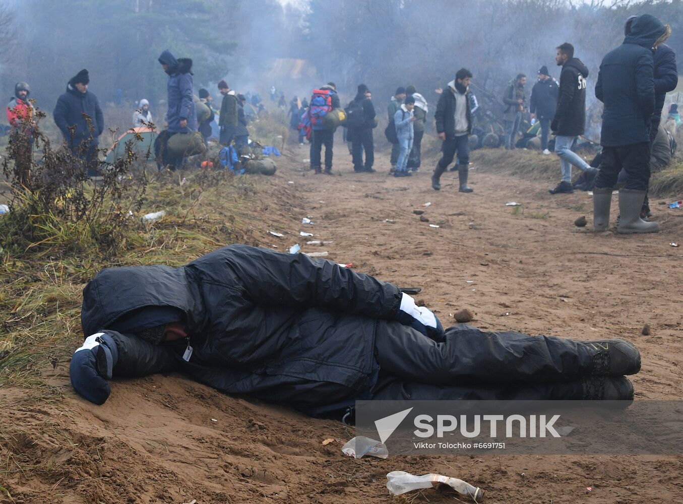 Belarus Poland Border Refugees