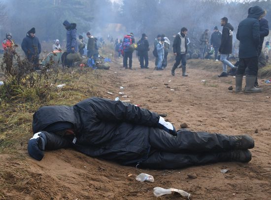 Belarus Poland Border Refugees