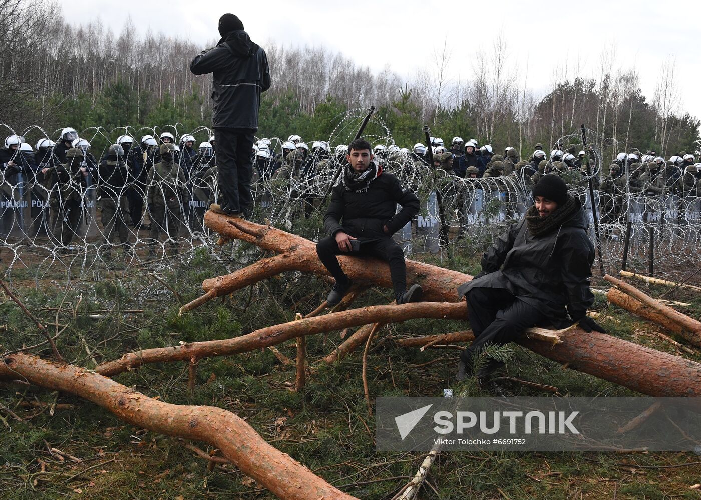 Belarus Poland Border Refugees