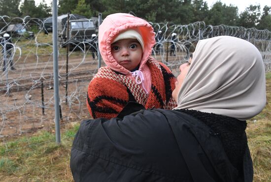 Belarus Poland Border Refugees