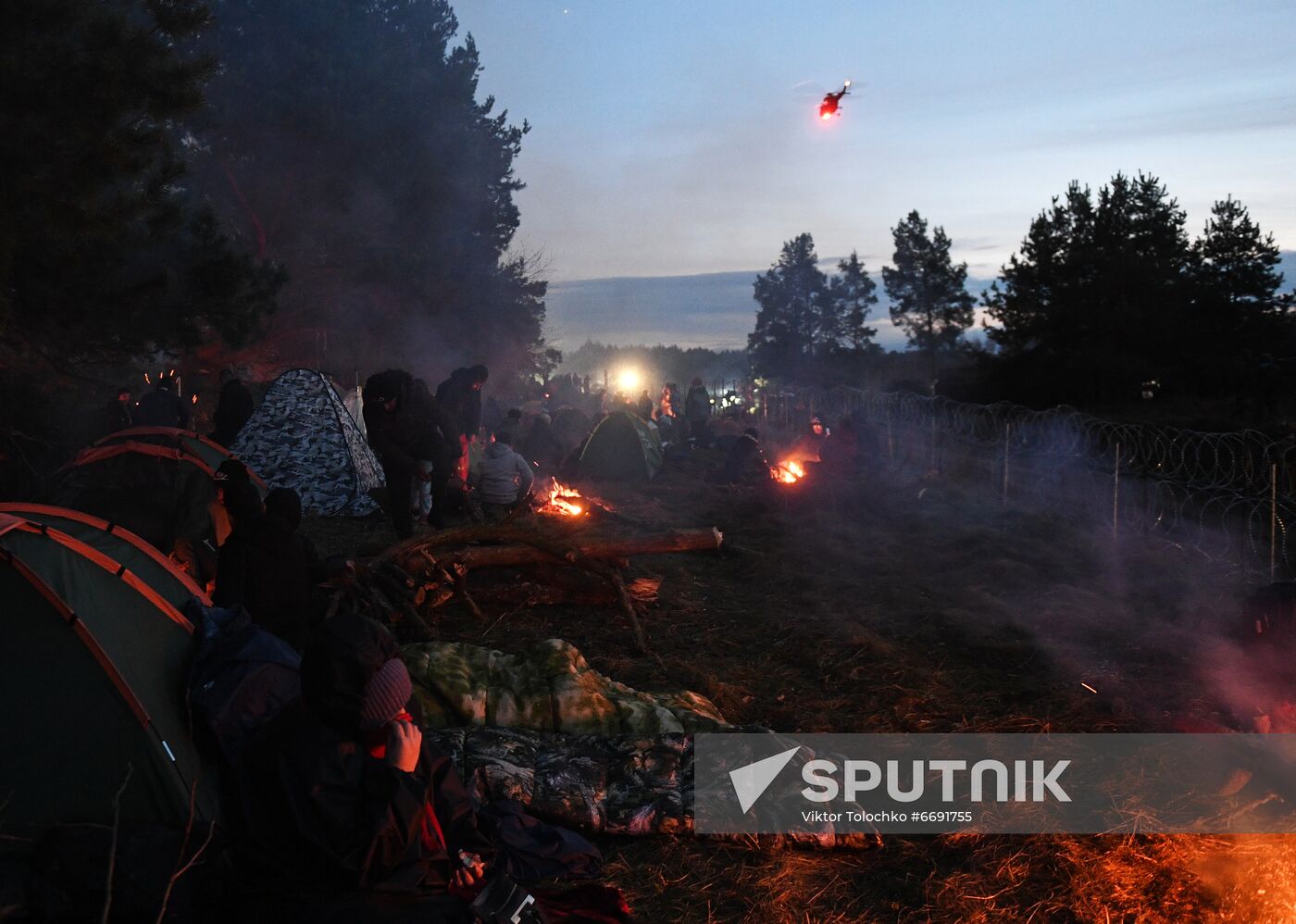 Belarus Poland Border Refugees