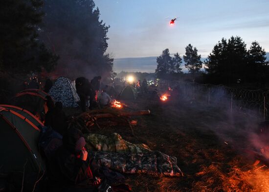 Belarus Poland Border Refugees