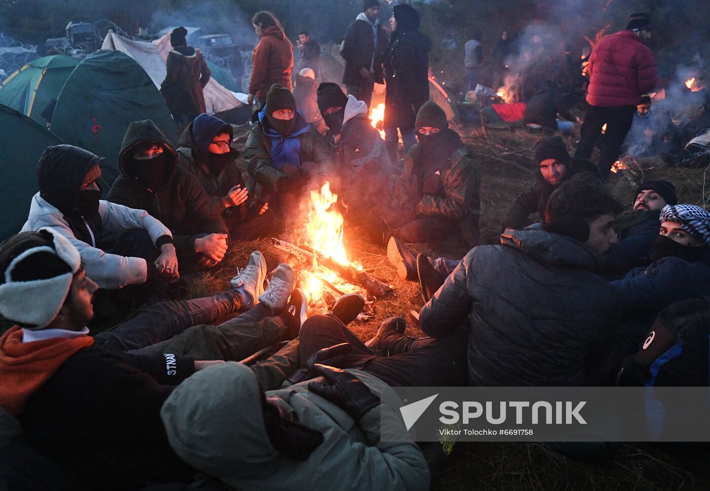 Belarus Poland Border Refugees