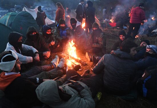 Belarus Poland Border Refugees