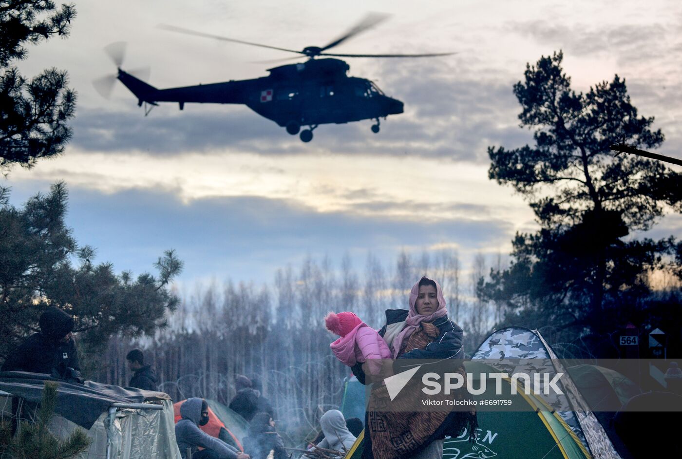 Belarus Poland Border Refugees